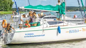Dzień ze szkołą żeglarstwa Busola, przystań Nautica i jezioro Święcajty - zdjęcie 25