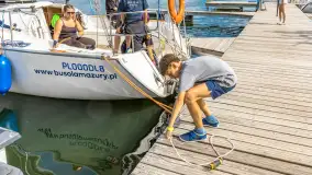 Dzień ze szkołą żeglarstwa Busola, przystań Nautica i jezioro Święcajty - zdjęcie 26