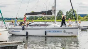 Dzień ze szkołą żeglarstwa Busola, przystań Nautica i jezioro Święcajty - zdjęcie 14