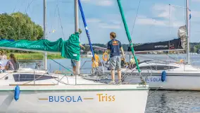 Dzień ze szkołą żeglarstwa Busola, przystań Nautica i jezioro Święcajty - zdjęcie 34