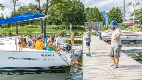 Dzień ze szkołą żeglarstwa Busola, przystań Nautica i jezioro Święcajty - zdjęcie 4