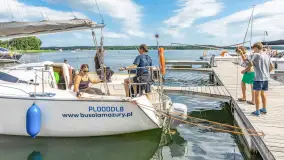 Dzień ze szkołą żeglarstwa Busola, przystań Nautica i jezioro Święcajty - zdjęcie 40