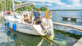 Dzień ze szkołą żeglarstwa Busola, przystań Nautica i jezioro Święcajty - zdjęcie 30