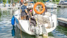 Dzień ze szkołą żeglarstwa Busola, przystań Nautica i jezioro Święcajty - zdjęcie 50