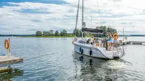 Dzień ze szkołą żeglarstwa Busola, przystań Nautica i jezioro Święcajty - zdjęcie 27