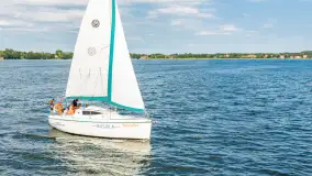 Dzień ze szkołą żeglarstwa Busola, przystań Nautica i jezioro Święcajty - zdjęcie 51
