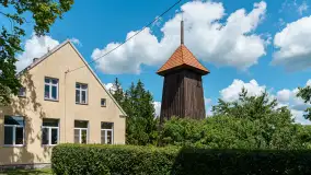Drewniana dzwonnica w Kossakowie - zdjęcie 8