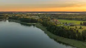 Zachód słońca nad jeziorem Tałtowisko, sierpień 2026 r. - zdjęcie 2
