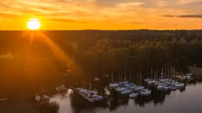 Zachód słońca nad jeziorem Tałtowisko, sierpień 2026 r. - zdjęcie 32