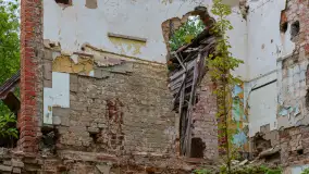 Ruiny pałacu w Wielewie - zdjęcie 3