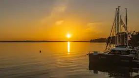 Zachód słońca nad Darginem, port Dziki Harsz, lipiec 2026 r. - zdjęcie 24