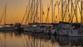 Zachód słońca nad Darginem, port Dziki Harsz, lipiec 2026 r. - zdjęcie 29