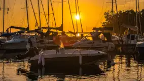 Zachód słońca nad Darginem, port Dziki Harsz, lipiec 2026 r. - zdjęcie 47