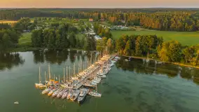 Zachód słońca nad Darginem, port Dziki Harsz, lipiec 2026 r. - zdjęcie 9