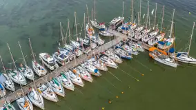 Zachód słońca nad Darginem, port Dziki Harsz, lipiec 2026 r. - zdjęcie 35
