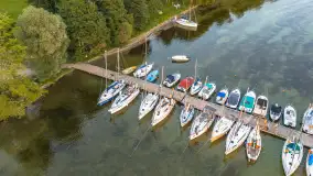 Zachód słońca nad Darginem, port Dziki Harsz, lipiec 2026 r. - zdjęcie 48