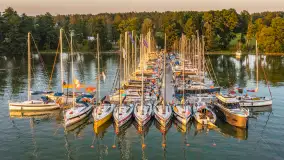 Zachód słońca nad Darginem, port Dziki Harsz, lipiec 2026 r. - zdjęcie 21