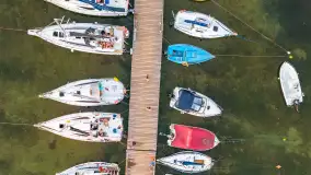 Zachód słońca nad Darginem, port Dziki Harsz, lipiec 2026 r. - zdjęcie 28