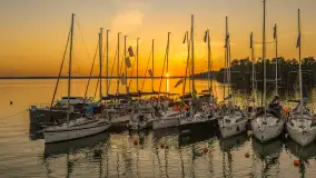 Zachód słońca nad Darginem, port Dziki Harsz, lipiec 2026 r. - zdjęcie 31