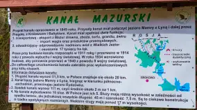 Drewniany most przez Kanał Mazurski - zdjęcie 23