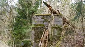 Drewniany most przez Kanał Mazurski - zdjęcie 15