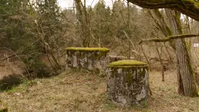 Drewniany most przez Kanał Mazurski - zdjęcie 6