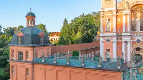 Barokowe Sanktuarium Maryjne w Świętej Lipce z lotu ptaka, sierpień 2026 r. - zdjęcie 9