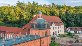 Barokowe Sanktuarium Maryjne w Świętej Lipce z lotu ptaka, sierpień 2026 r. - zdjęcie 21