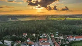 Barokowe Sanktuarium Maryjne w Świętej Lipce z lotu ptaka, sierpień 2026 r. - zdjęcie 11