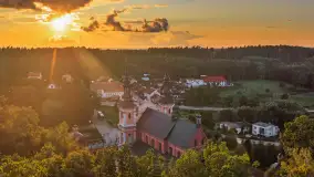 Barokowe Sanktuarium Maryjne w Świętej Lipce z lotu ptaka, sierpień 2026 r. - zdjęcie 27