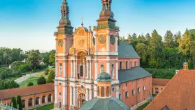 Barokowe Sanktuarium Maryjne w Świętej Lipce z lotu ptaka, sierpień 2026 r. - zdjęcie 35