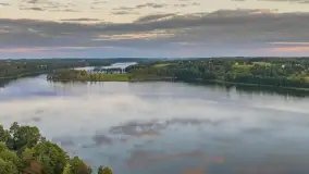 Zachód słońca nad jeziorami Juno i Kiersztanowskie, sierpień 2026 r. - zdjęcie 17