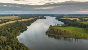 Zachód słońca nad jeziorami Juno i Kiersztanowskie, sierpień 2026 r. - zdjęcie 10