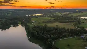 Zachód słońca nad jeziorami Juno i Kiersztanowskie, sierpień 2026 r. - zdjęcie 21