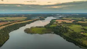 Zachód słońca nad jeziorami Juno i Kiersztanowskie, sierpień 2026 r. - zdjęcie 20