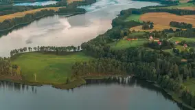 Zachód słońca nad jeziorami Juno i Kiersztanowskie, sierpień 2026 r. - zdjęcie 12