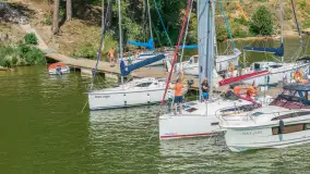Port Wodnik nad jeziorem Nidzkim z lotu ptaka, sierpień 2026 r. - zdjęcie 26