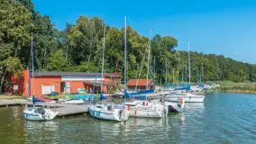 Port Wodnik nad jeziorem Nidzkim z lotu ptaka, sierpień 2026 r. - zdjęcie 6