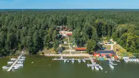 Port Wodnik nad jeziorem Nidzkim z lotu ptaka, sierpień 2026 r. - zdjęcie 33
