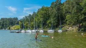 Port Wodnik nad jeziorem Nidzkim z lotu ptaka, sierpień 2026 r. - zdjęcie 10