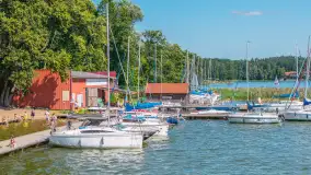Port Wodnik nad jeziorem Nidzkim z lotu ptaka, sierpień 2026 r. - zdjęcie 20