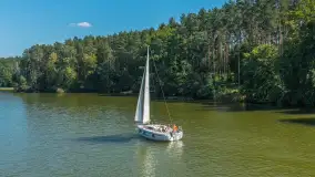 Port Wodnik nad jeziorem Nidzkim z lotu ptaka, sierpień 2026 r. - zdjęcie 28
