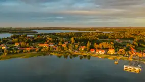 Zachód słońca nad jeziorem Święcajty, Ogonki, wrzesień 2026 r. - zdjęcie 7
