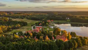 Zachód słońca nad jeziorem Święcajty, Ogonki, wrzesień 2026 r. - zdjęcie 12