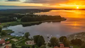 Zachód słońca nad jeziorem Święcajty, Ogonki, wrzesień 2026 r. - zdjęcie 13