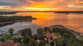 Zachód słońca nad jeziorem Święcajty, Ogonki, wrzesień 2026 r. - zdjęcie 6