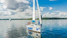 Regaty Mamry Challenge 2026 na zdjęciach z drona, wrzesień 2026 r. - zdjęcie 70