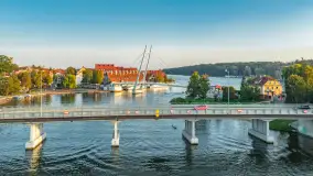 Pogodny weekend w Mikołajkach z drona, październik 2026 r. - zdjęcie 43
