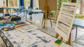 Warsztaty malarskie podczas pleneru Niegocińskie Inspiracje, październik 2026 - zdjęcie 16