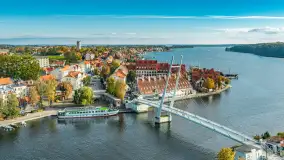 Jesienne kadry z Mikołajek oraz jezior Tałty i Mikołajskie, październik 2026 r. - zdjęcie 43